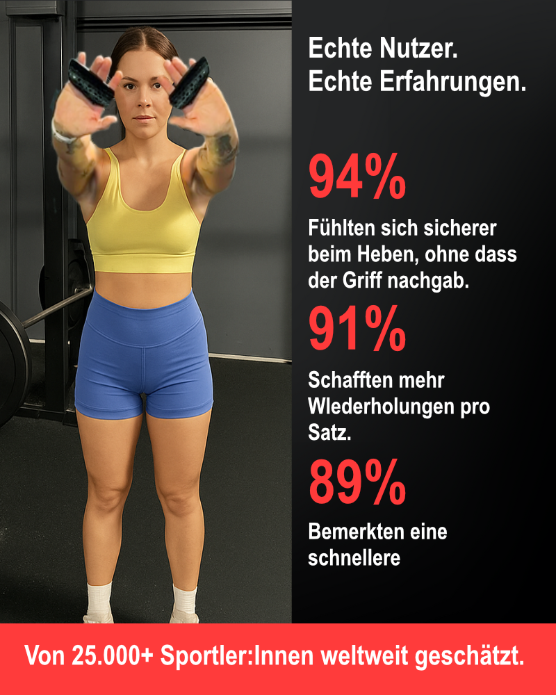 Gripnova – Rutschfeste Griffhilfe für dein Krafttraining