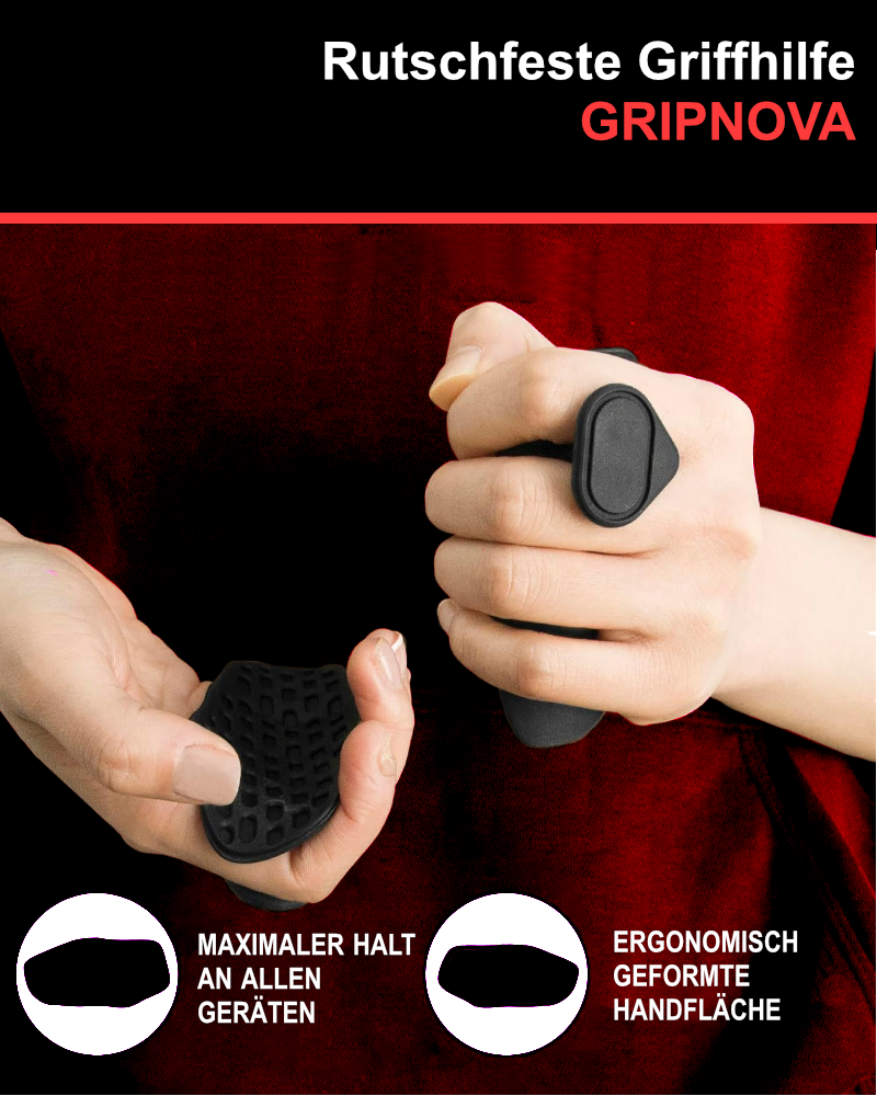 Gripnova – Rutschfeste Griffhilfe für dein Krafttraining